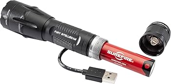ライト・ランタン SUREFIRE FURY INTELLIBEAM SureFire Fury Intellibeam Flashlight Micro USB Rechargeable